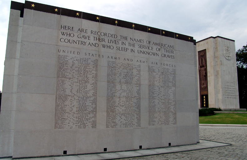 このたびのたび・ルクセンブルグの旅・アメリカ軍墓地・記念碑 
