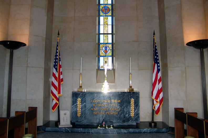 このたびのたび・ルクセンブルグの旅・アメリカ軍墓地・記念碑 